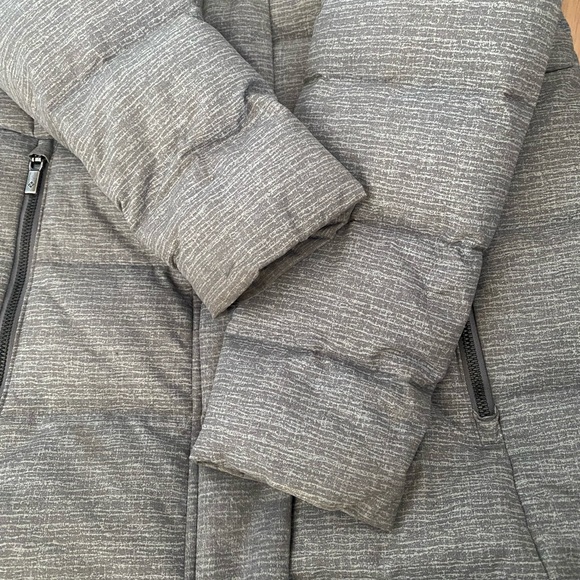 COLUMBIA WOMEN'S MONTFERLAND MID JACKET CITY GREY TEXTURE Parka coat - Picture 6 of 7